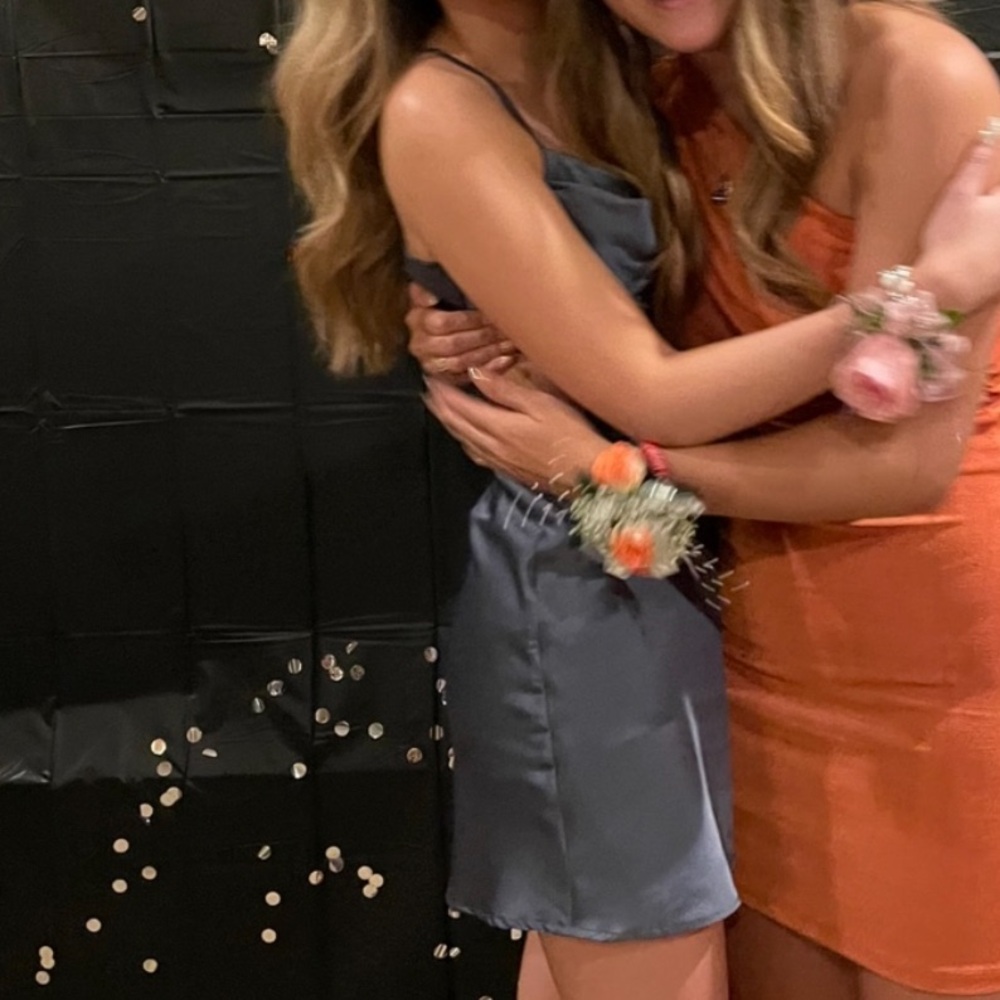 Dark Blue Mini Dress